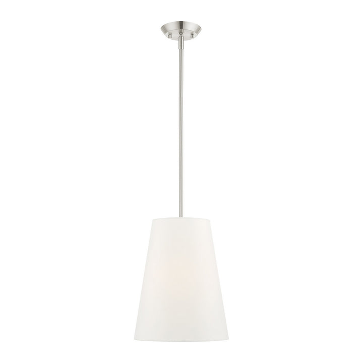 Livex Prato 40567-91 Pendant Light - Brushed Nickel