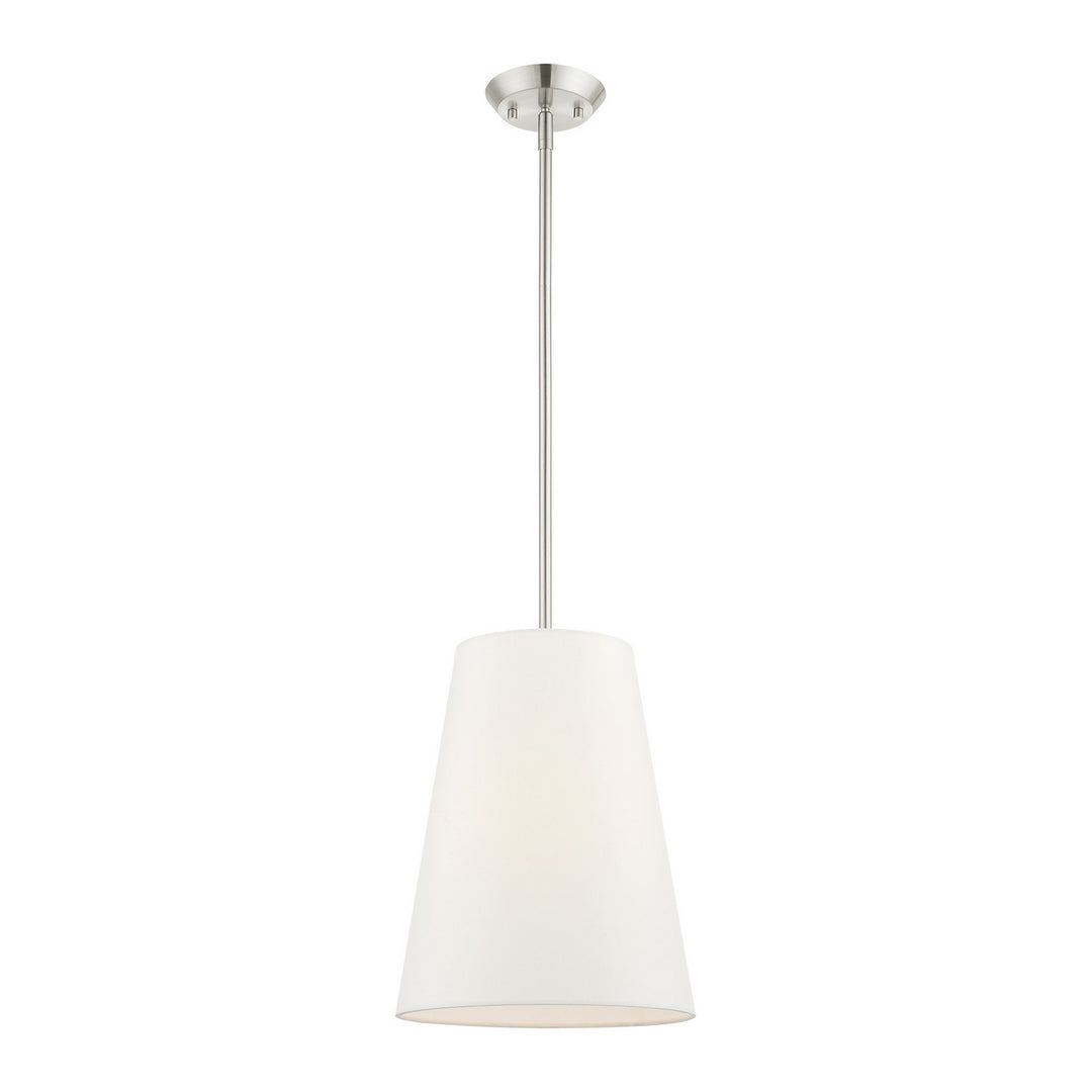 Livex Prato 40567-91 Pendant Light - Brushed Nickel