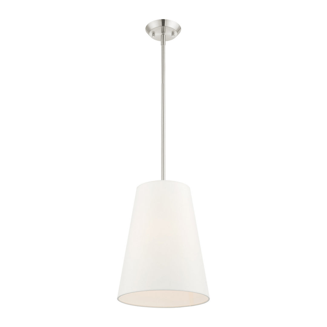 Livex Prato 40567-91 Pendant Light - Brushed Nickel