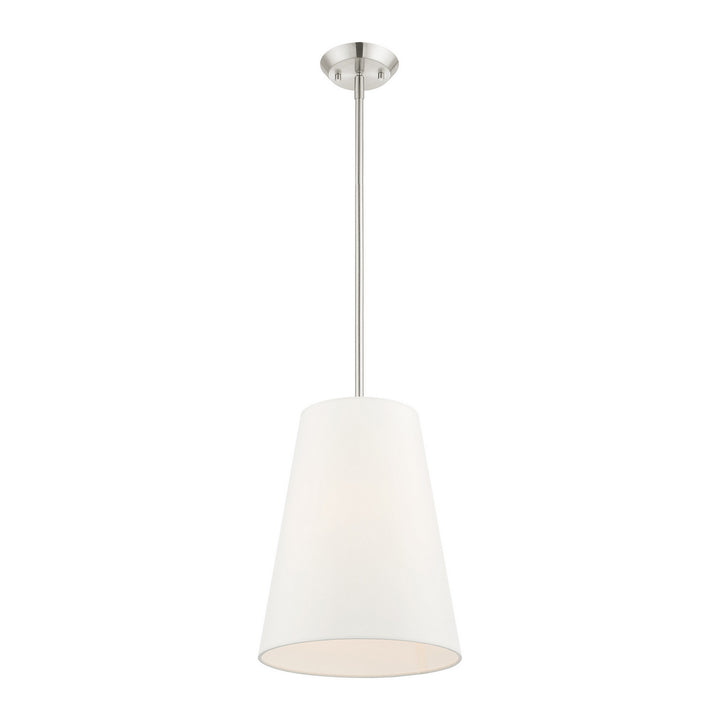 Livex Prato 40567-91 Pendant Light - Brushed Nickel