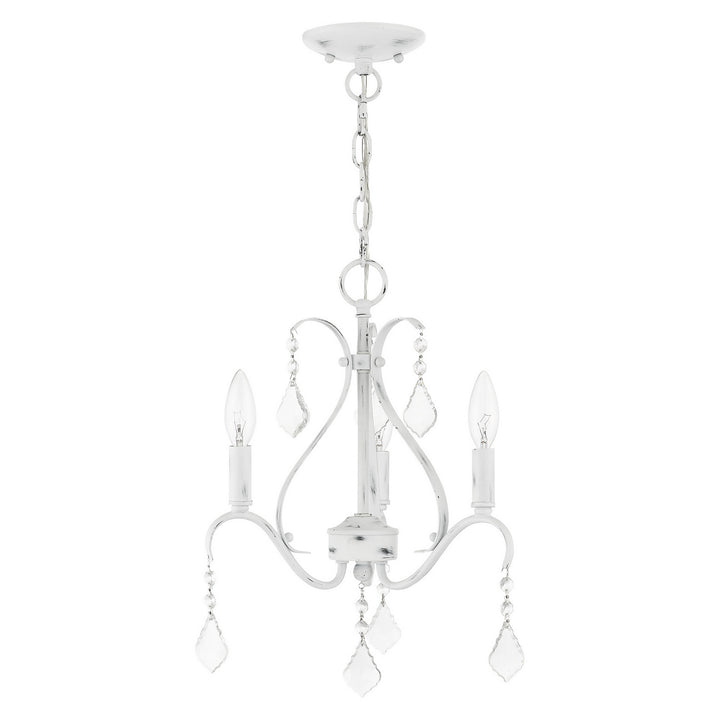 Livex Caterina 40843-60 Chandelier Light - Antique White