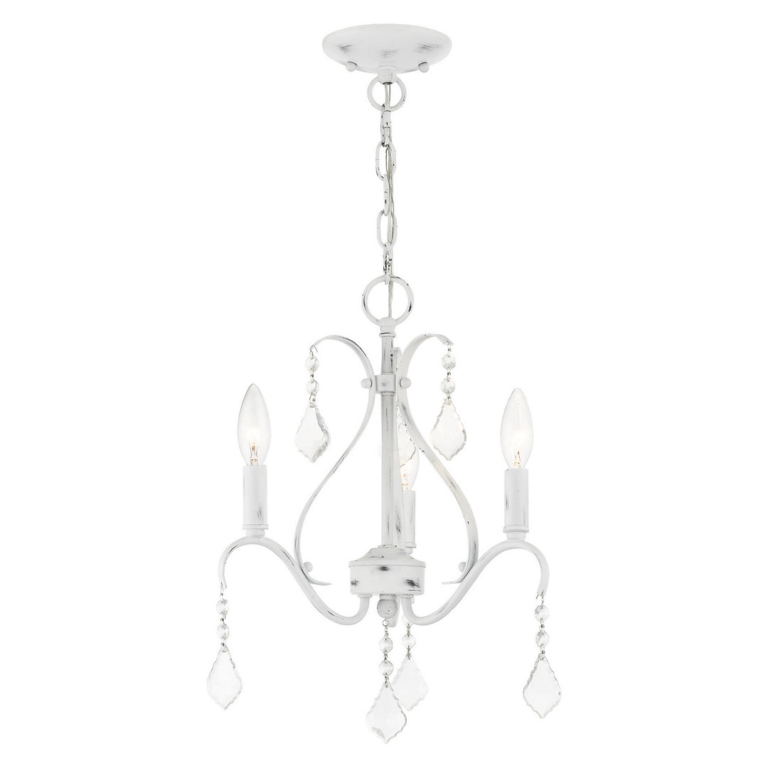 Livex Caterina 40843-60 Chandelier Light - Antique White