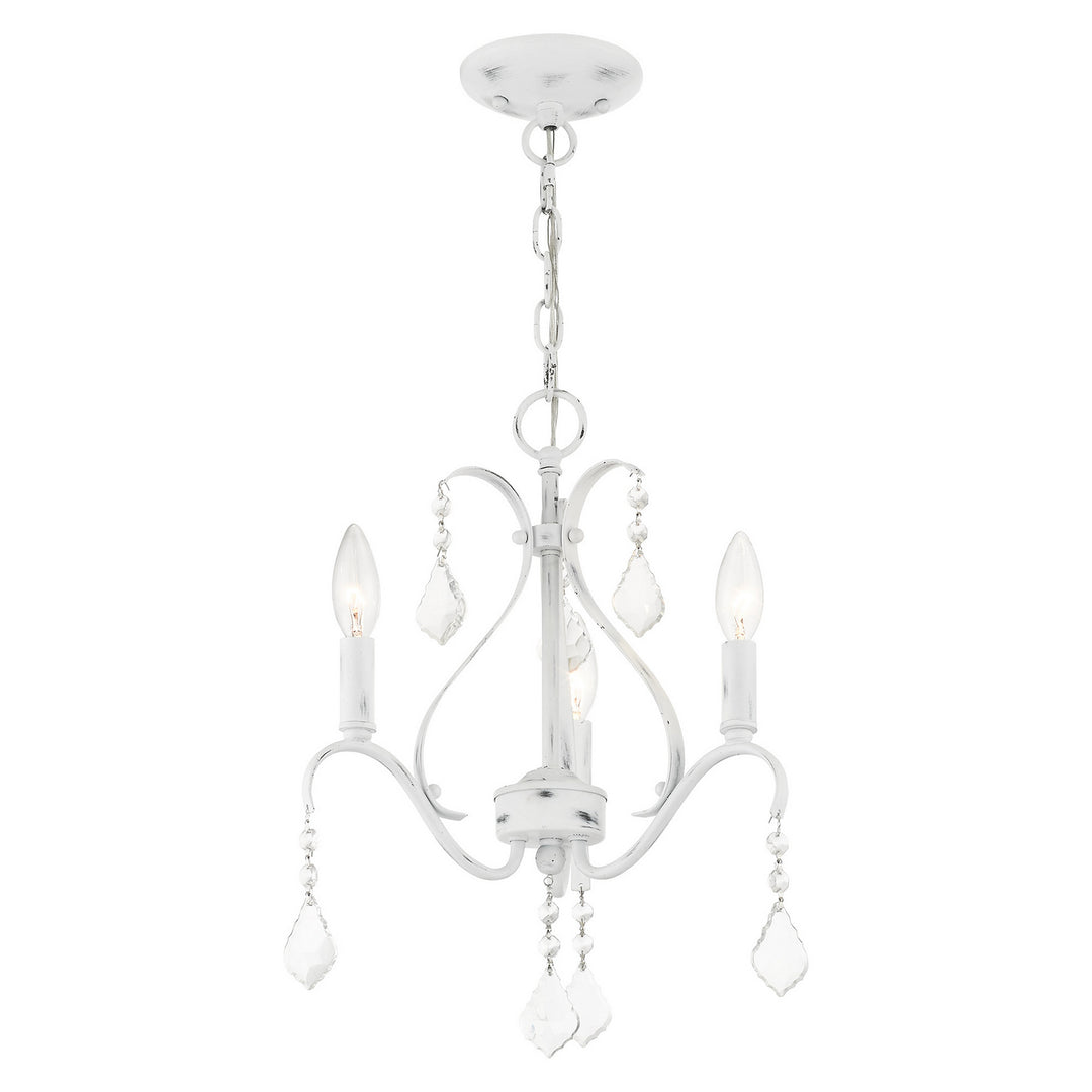 Livex Caterina 40843-60 Chandelier Light - Antique White