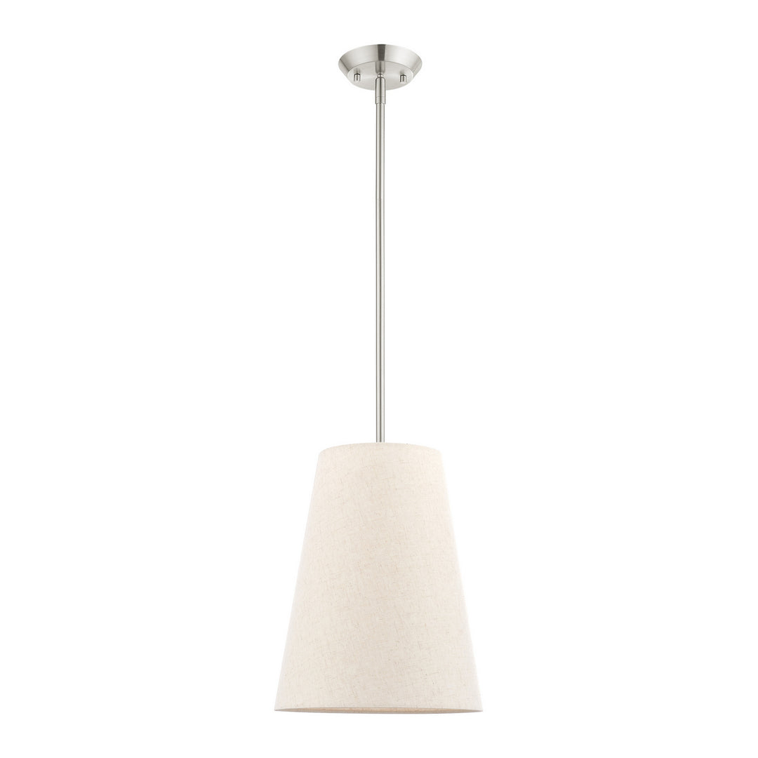 Livex Prato 41387-91 Pendant Light - Brushed Nickel