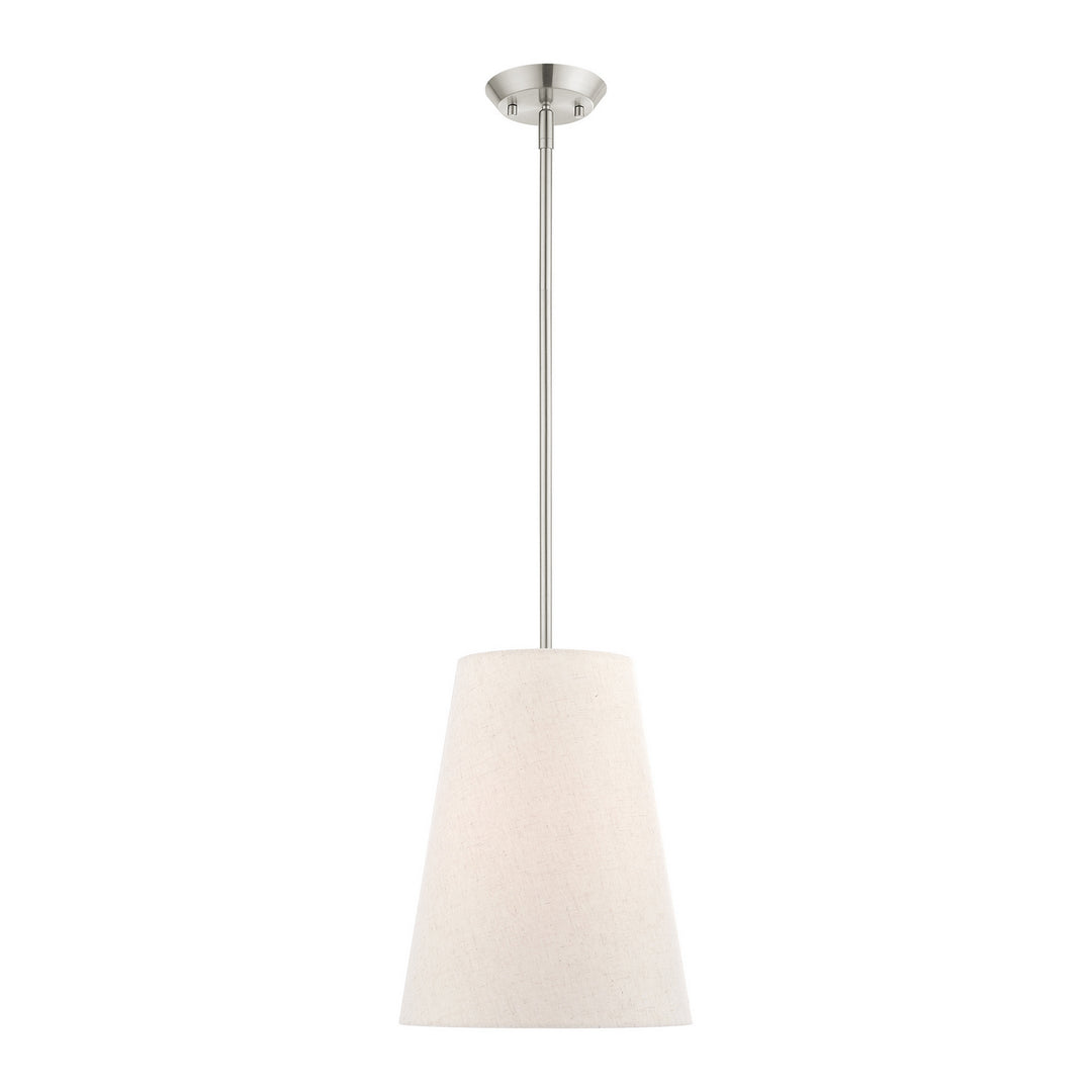 Livex Prato 41387-91 Pendant Light - Brushed Nickel