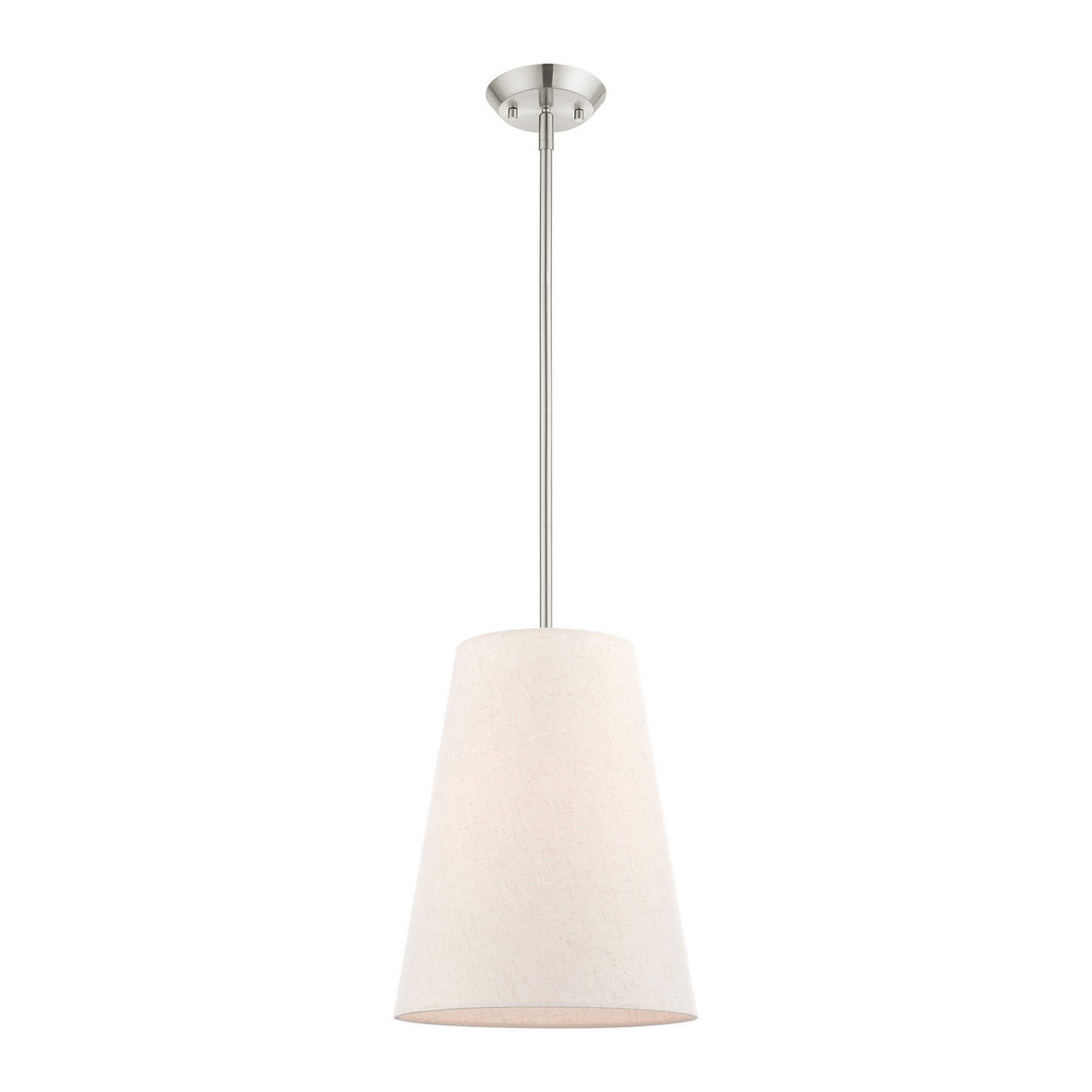 Livex Prato 41387-91 Pendant Light - Brushed Nickel