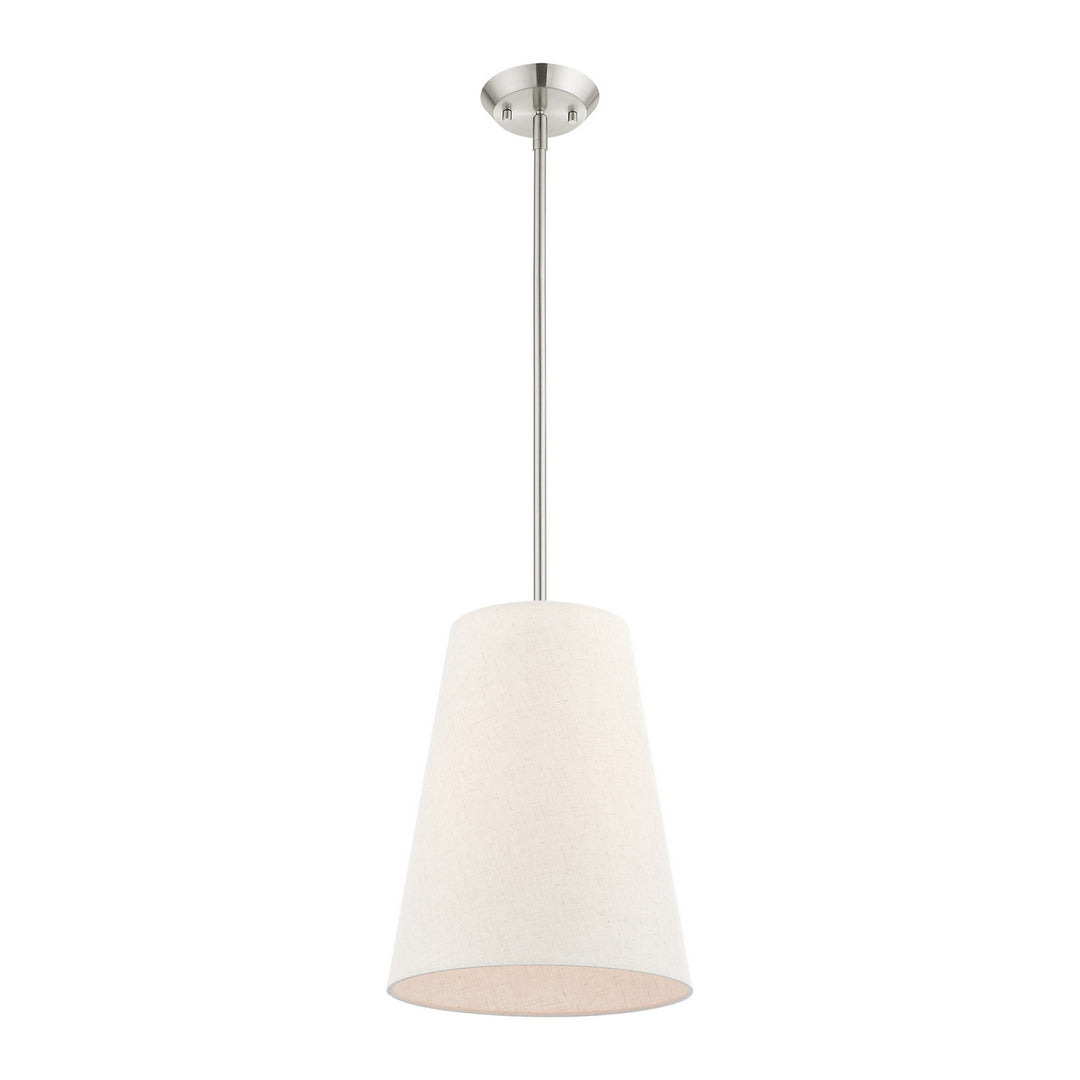 Livex Prato 41387-91 Pendant Light - Brushed Nickel