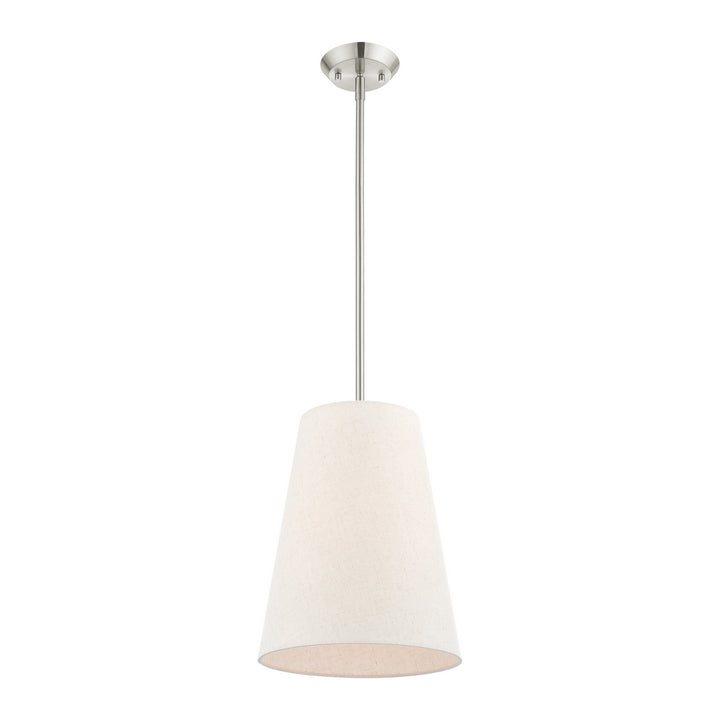 Livex Prato 41387-91 Pendant Light - Brushed Nickel