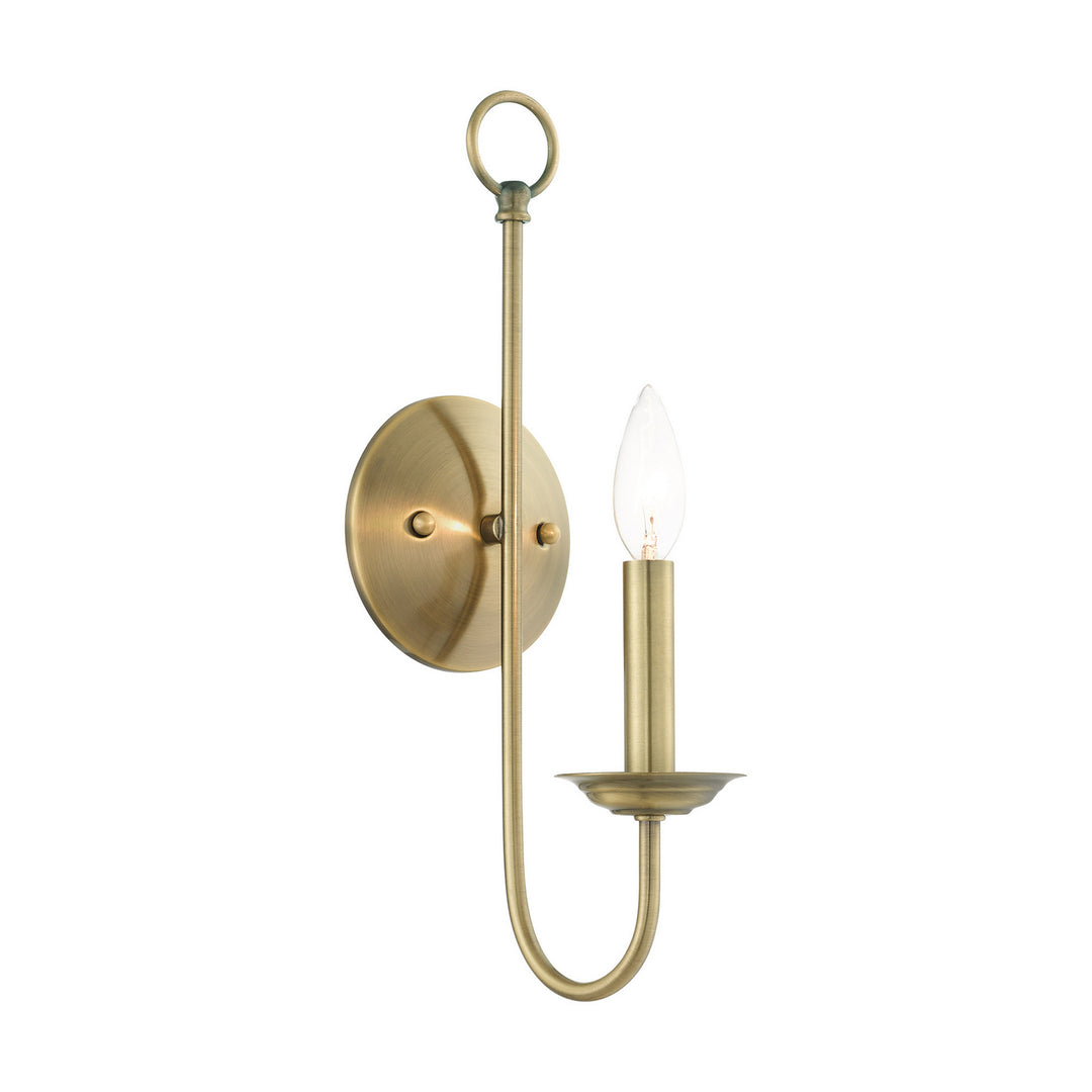 Livex Estate 42681-01 Wall Sconce Light - Antique Brass