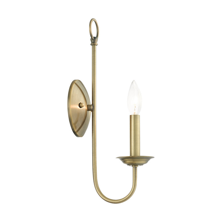 Livex Estate 42681-01 Wall Sconce Light - Antique Brass