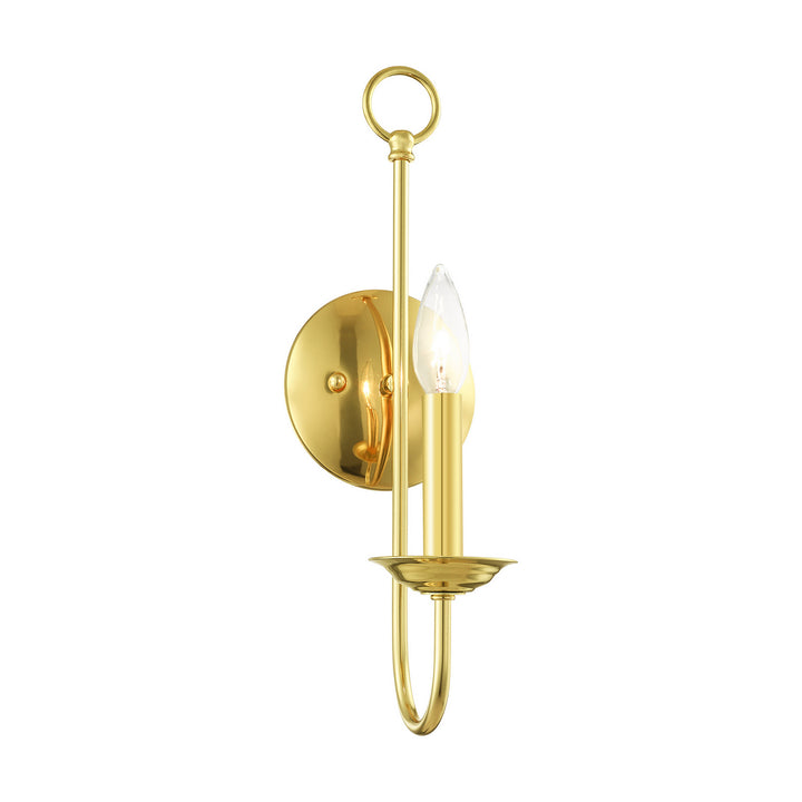 Livex Estate 42681-02 Wall Sconce Light - Polished Brass