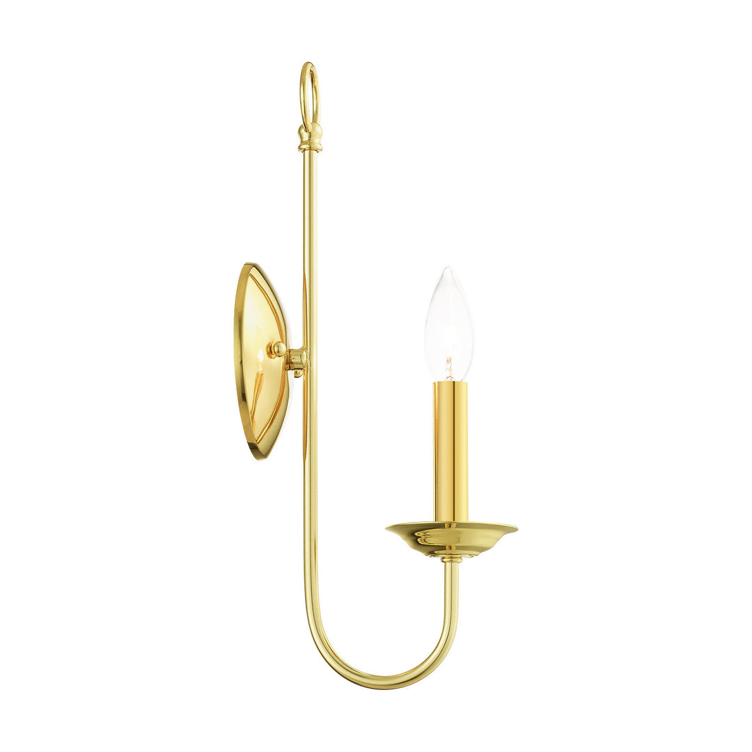 Livex Estate 42681-02 Wall Sconce Light - Polished Brass