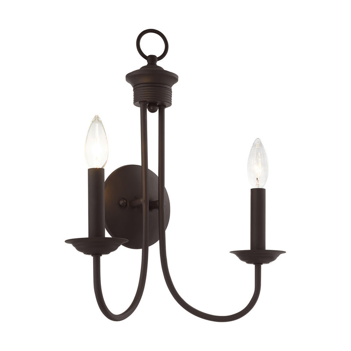 Livex Estate 42682-07 Wall Sconce Light - Bronze