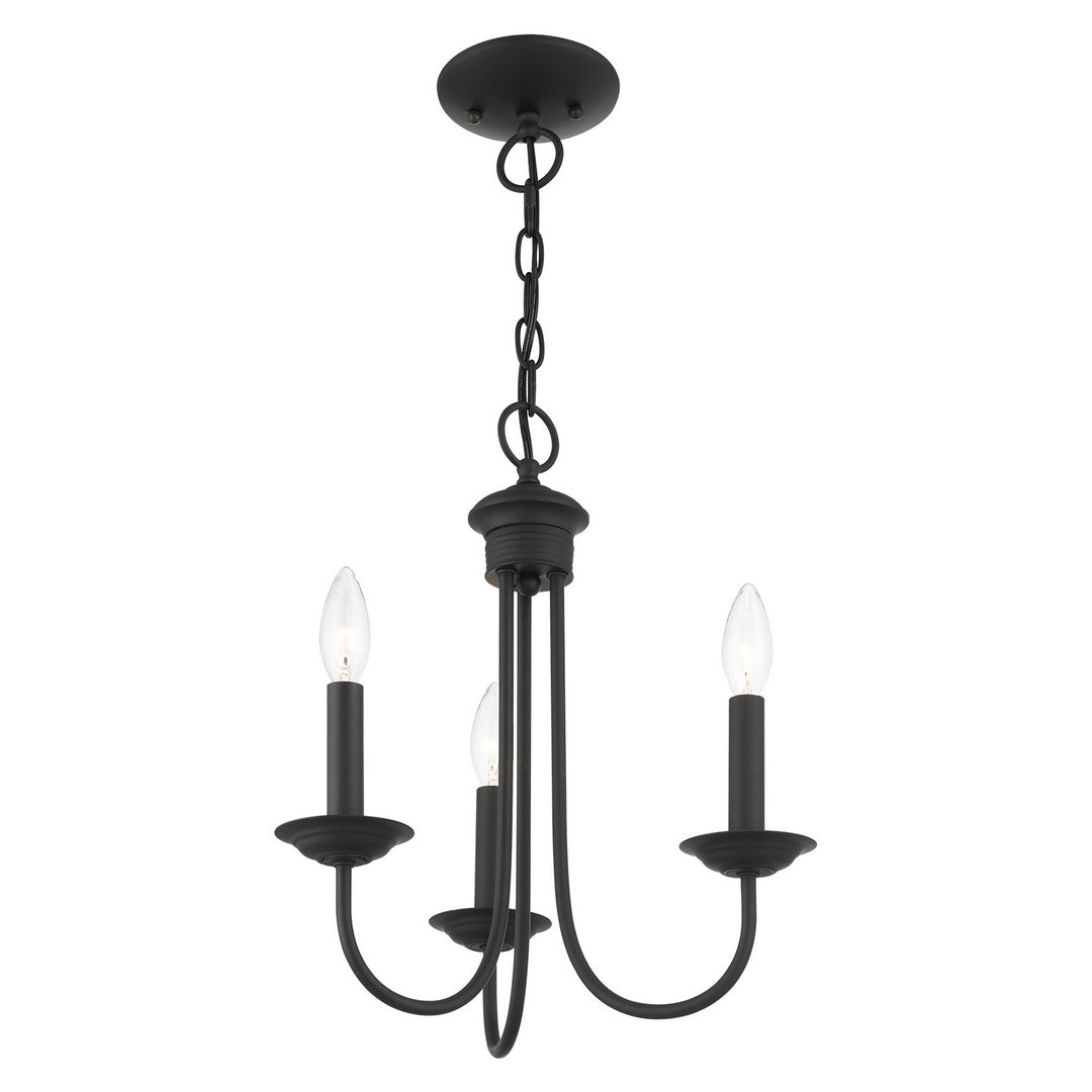 Livex Estate 42683-04 Chandelier Light - Black