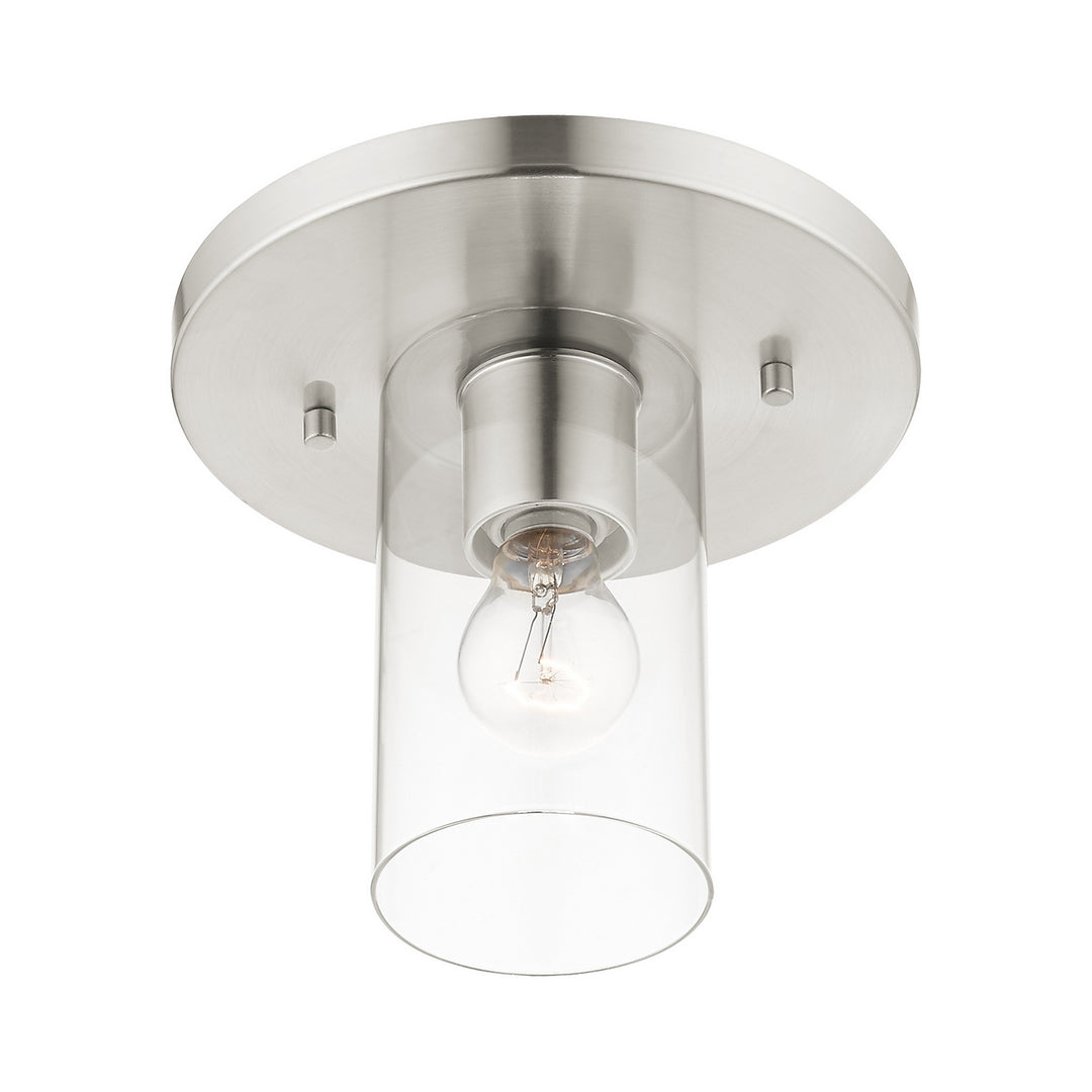 Livex Zurich 45471-91 Ceiling Light - Brushed Nickel