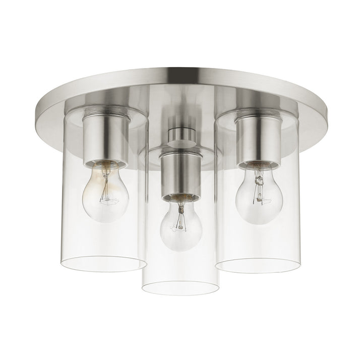 Livex Zurich 45472-91 Ceiling Light - Brushed Nickel