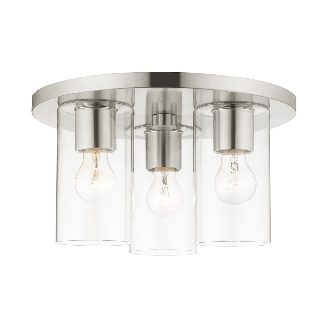 Livex Zurich 45472-91 Ceiling Light - Brushed Nickel