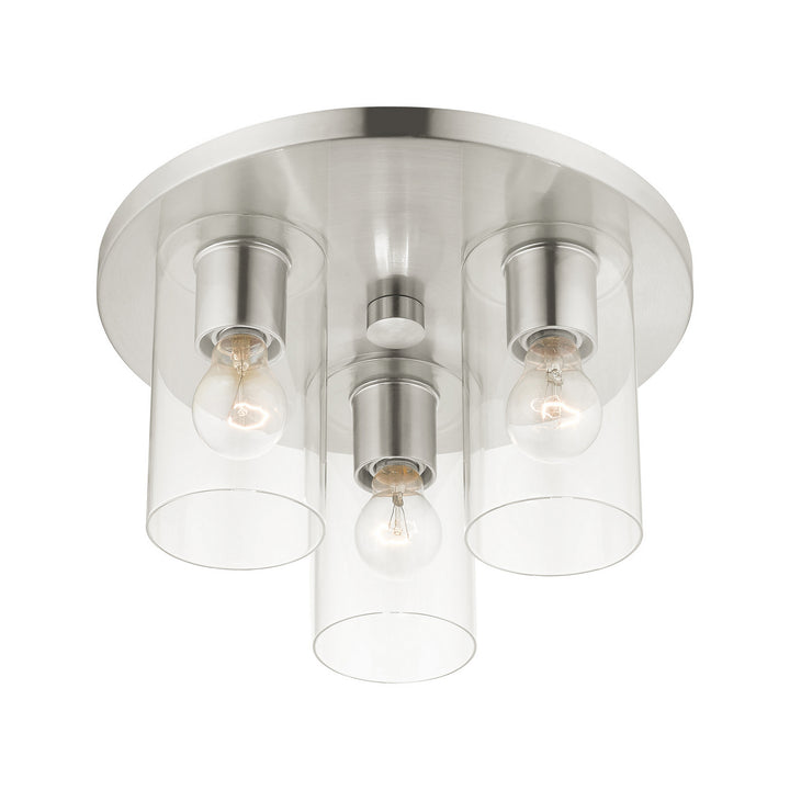 Livex Zurich 45472-91 Ceiling Light - Brushed Nickel