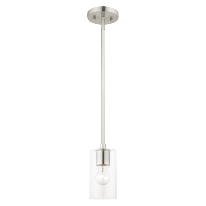 Livex Zurich 45477-91 Pendant Light - Brushed Nickel