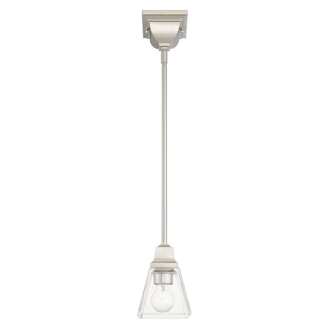 Livex Mission 45561-91 Pendant Light - Brushed Nickel