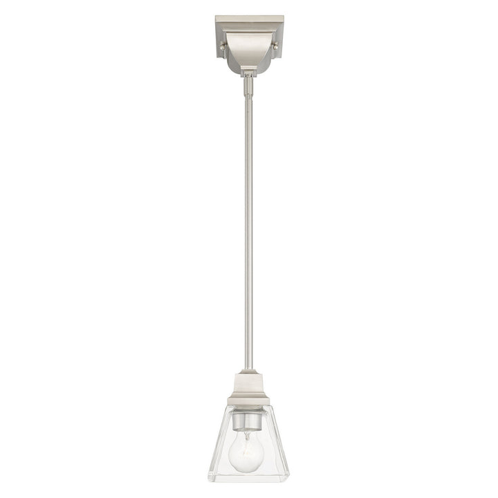 Livex Mission 45561-91 Pendant Light - Brushed Nickel