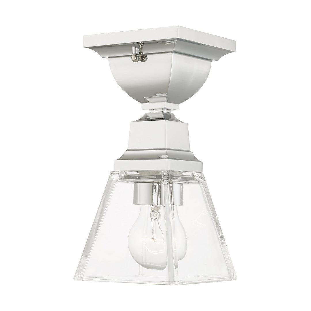 Livex Mission 45562-05 Ceiling Light - Polished Chrome