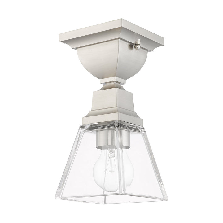 Livex Mission 45562-91 Ceiling Light - Brushed Nickel