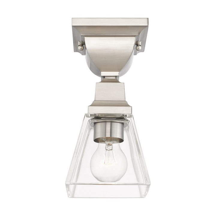 Livex Mission 45562-91 Ceiling Light - Brushed Nickel