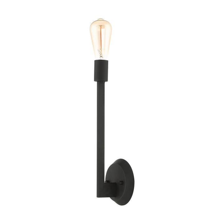 Livex Prague 45839-04 Wall Sconce Light - Black