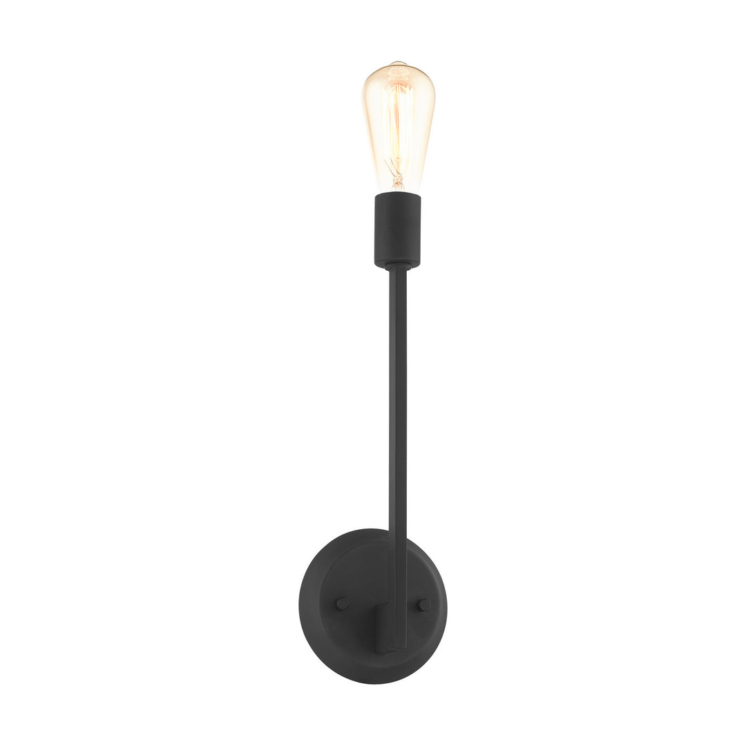 Livex Prague 45839-04 Wall Sconce Light - Black
