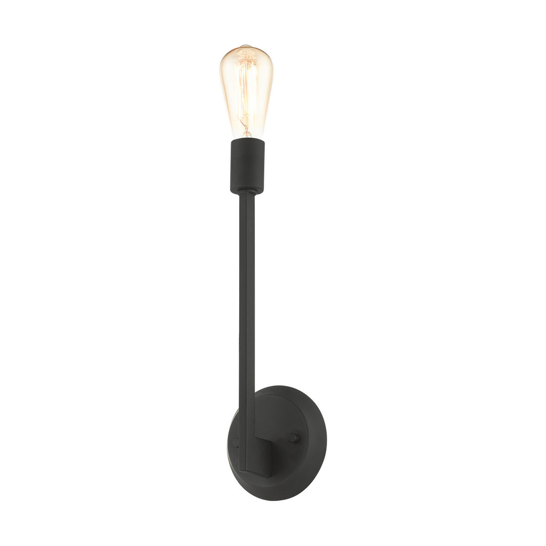Livex Prague 45839-04 Wall Sconce Light - Black