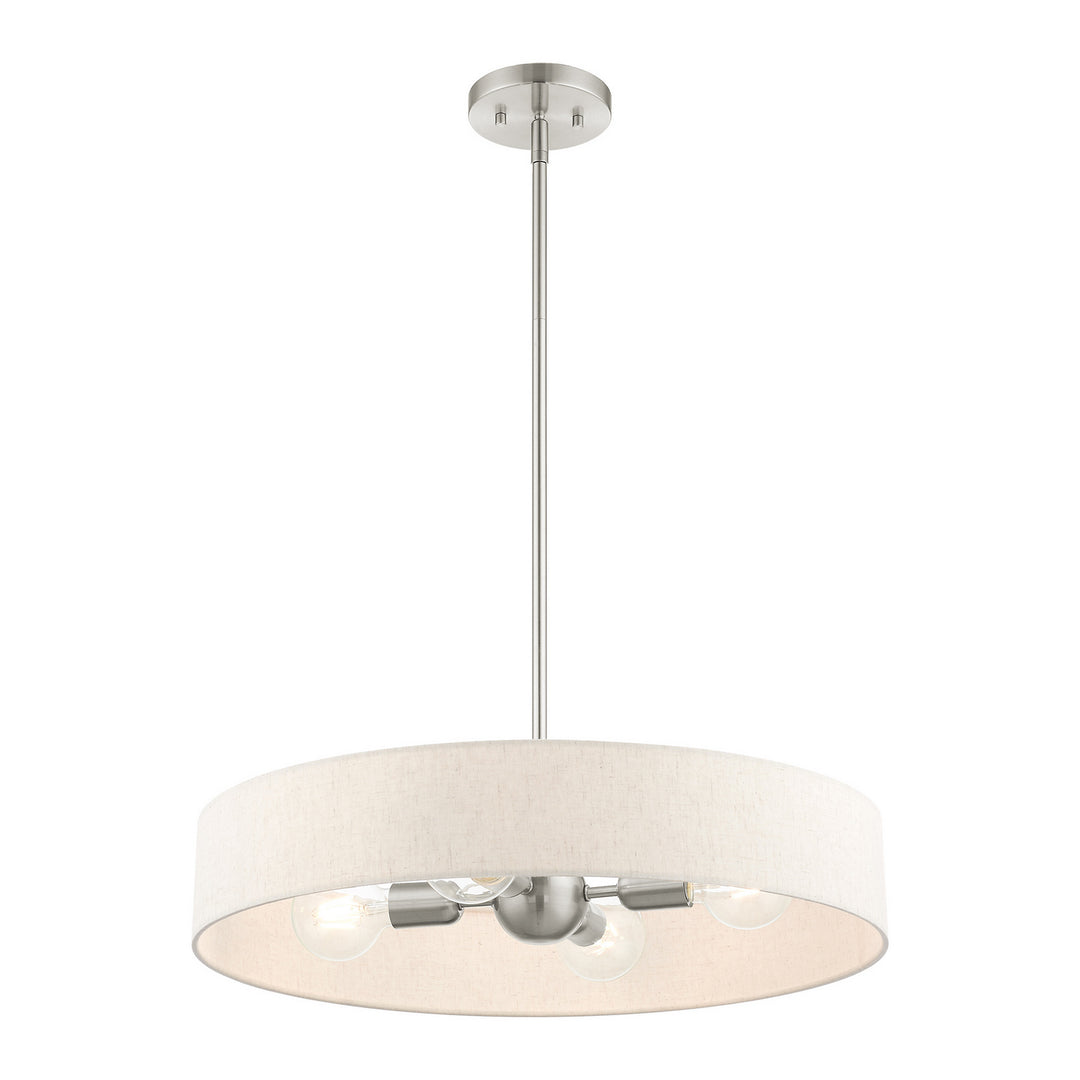 Livex Venlo 46034-91 Pendant Light - Brushed Nickel