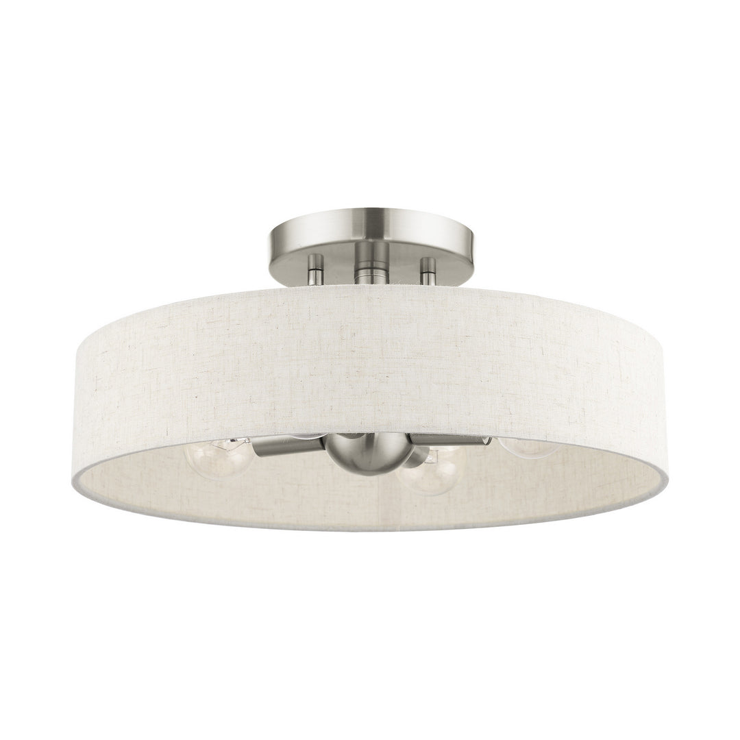 Livex Venlo 46037-91 Ceiling Light - Brushed Nickel