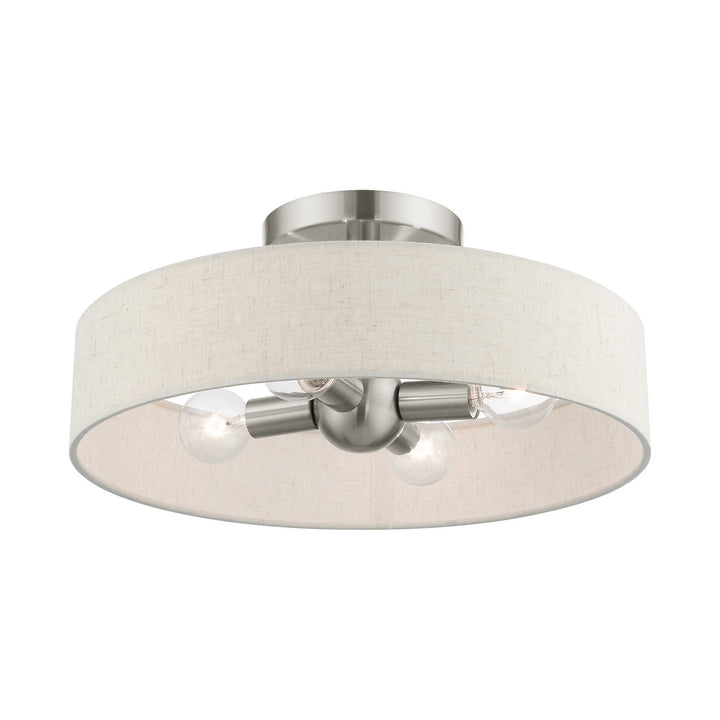 Livex Venlo 46037-91 Ceiling Light - Brushed Nickel