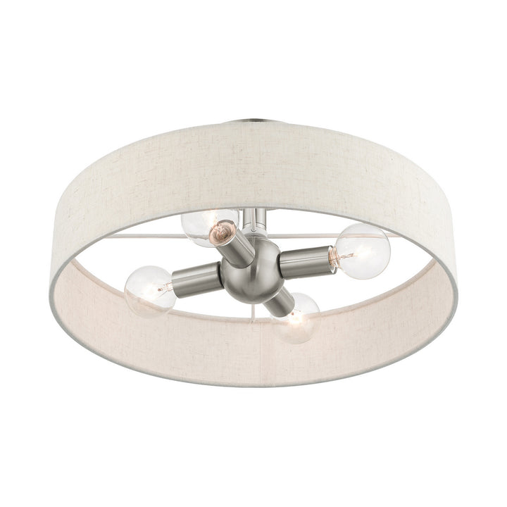 Livex Venlo 46037-91 Ceiling Light - Brushed Nickel