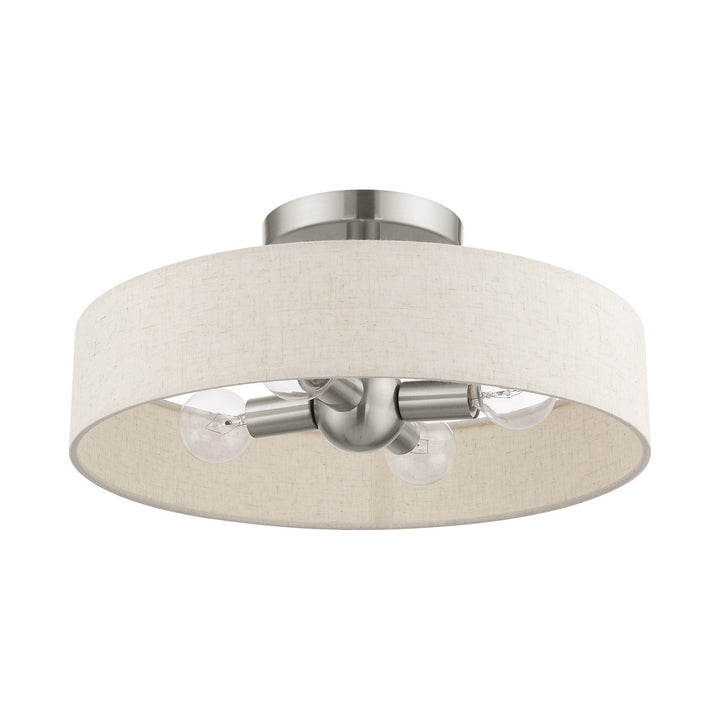 Livex Venlo 46037-91 Ceiling Light - Brushed Nickel