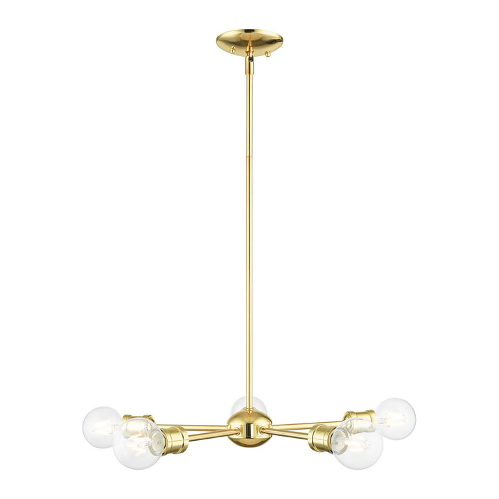 Livex Lansdale 46135-02 Pendant Light - Polished Brass