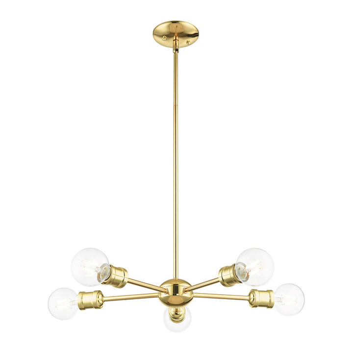 Livex Lansdale 46135-02 Pendant Light - Polished Brass