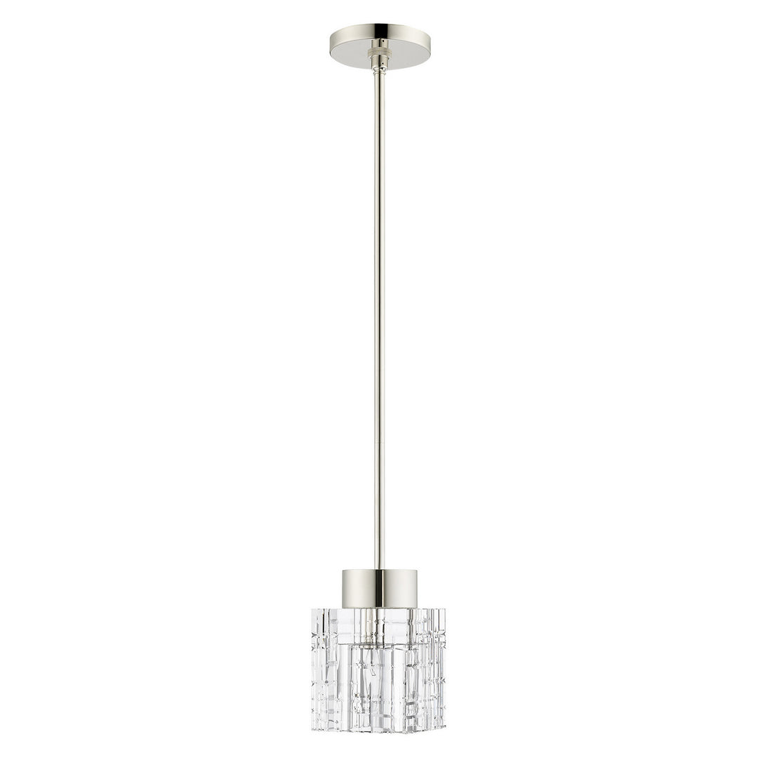 Livex Rotterdam 46181-35 Pendant Light - Polished Nickel