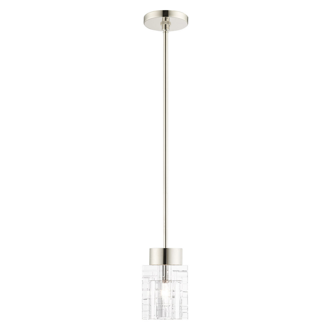 Livex Rotterdam 46181-35 Pendant Light - Polished Nickel