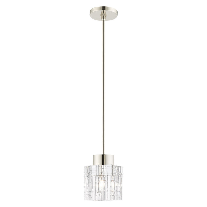 Livex Rotterdam 46181-35 Pendant Light - Polished Nickel