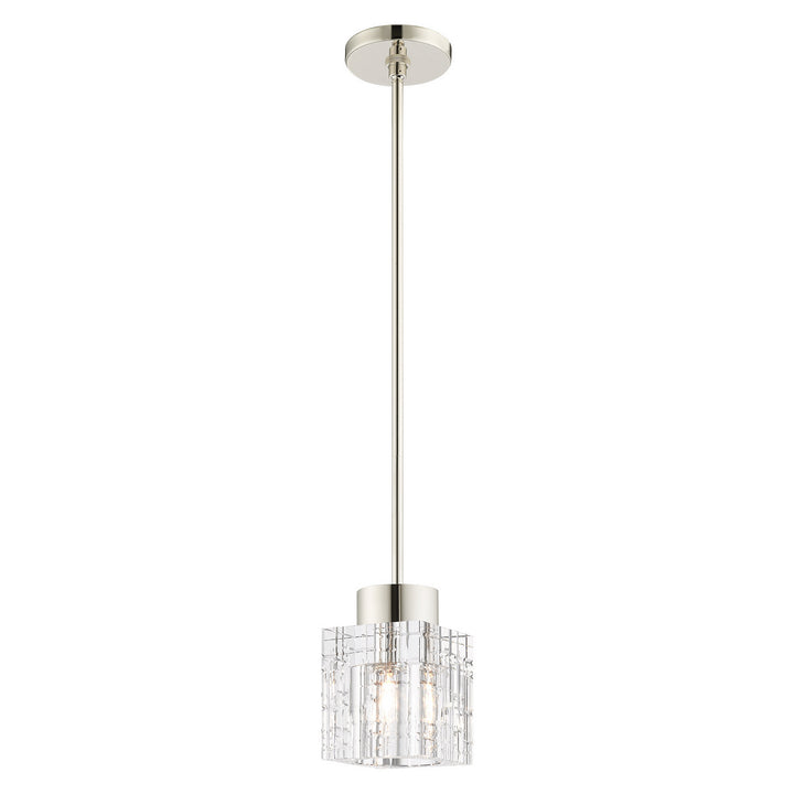 Livex Rotterdam 46181-35 Pendant Light - Polished Nickel