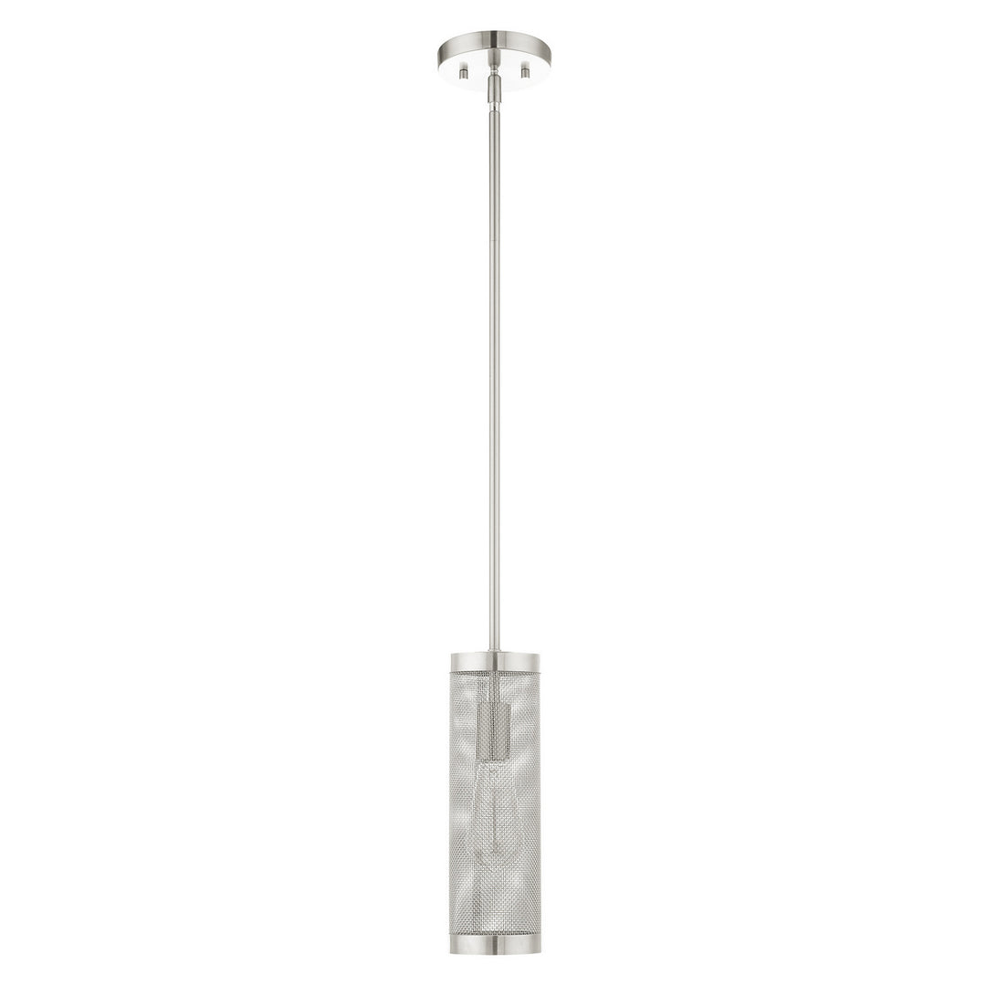 Livex Industro 46211-91 Pendant Light - Brushed Nickel