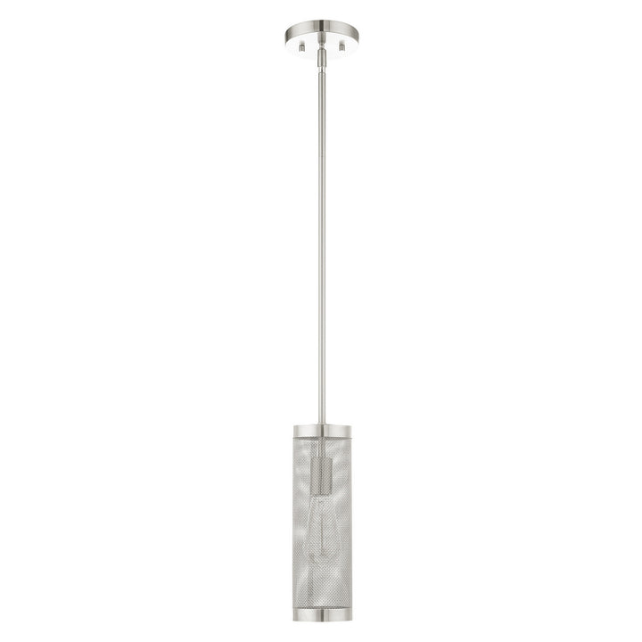 Livex Industro 46211-91 Pendant Light - Brushed Nickel
