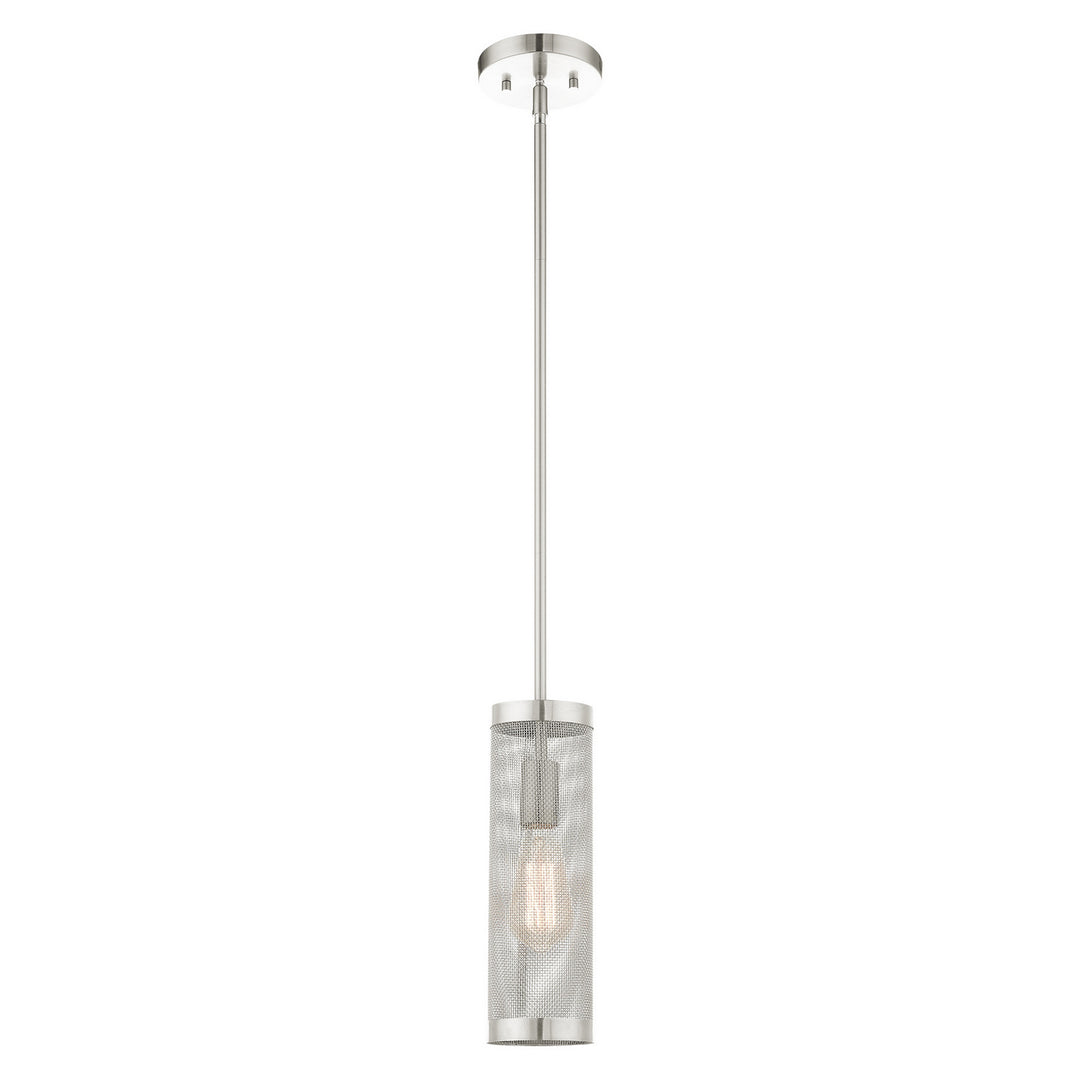 Livex Industro 46211-91 Pendant Light - Brushed Nickel
