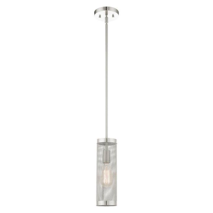 Livex Industro 46211-91 Pendant Light - Brushed Nickel