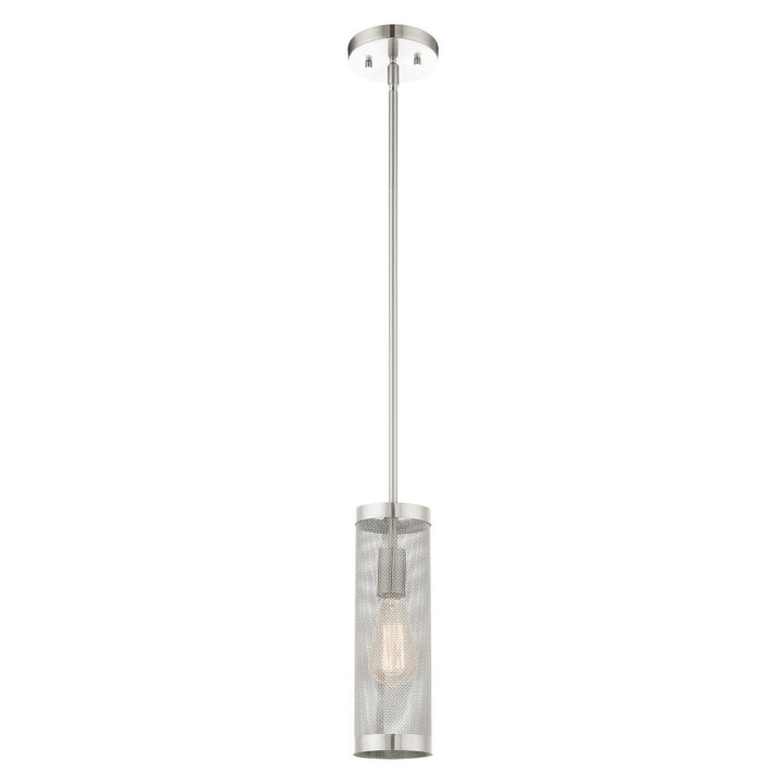 Livex Industro 46211-91 Pendant Light - Brushed Nickel