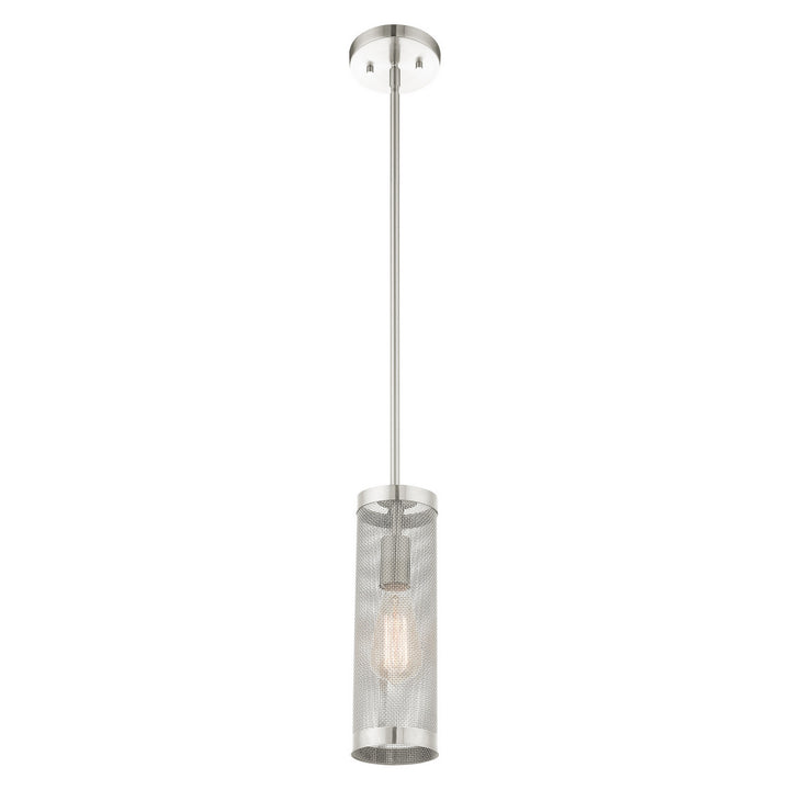 Livex Industro 46211-91 Pendant Light - Brushed Nickel
