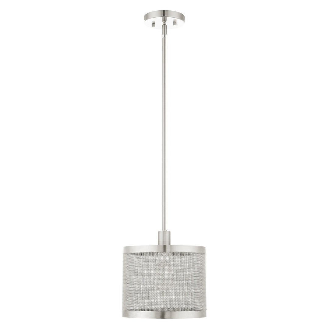 Livex Industro 46212-91 Pendant Light - Brushed Nickel