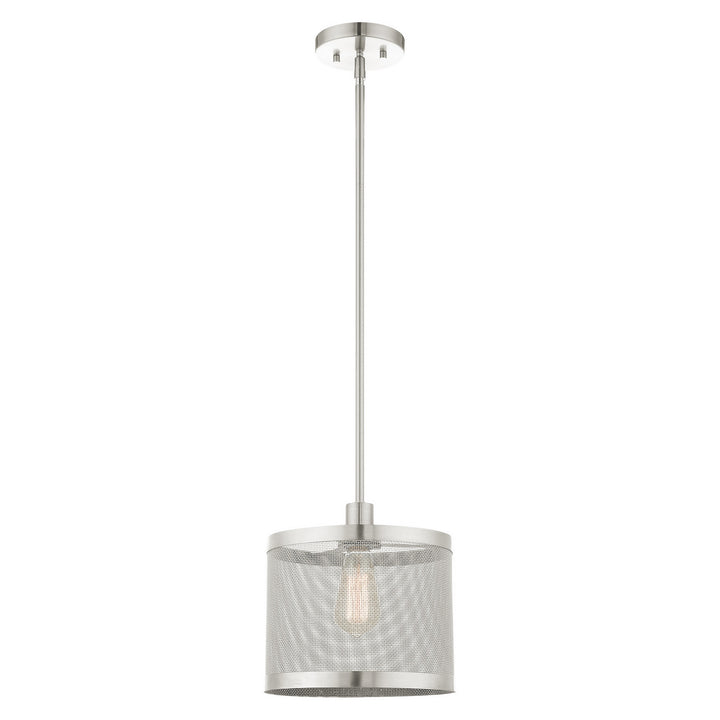 Livex Industro 46212-91 Pendant Light - Brushed Nickel